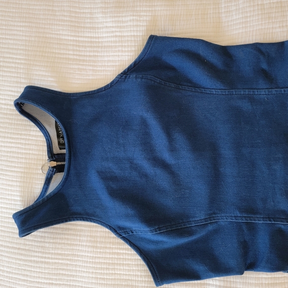 Short bleu jeans dress Dynamite - Picture 4 of 8